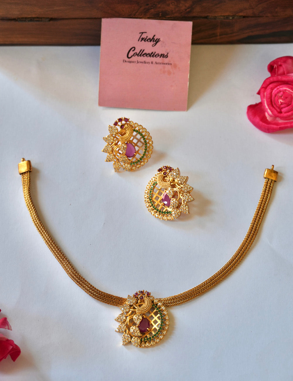 Peacock ad stone attigai 